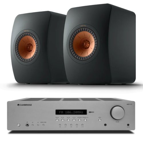 Cambridge Audio AXR100D + Kef LS50 Meta - fekete