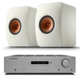 Cambridge Audio AXR100D + Kef LS50 Meta - fehér