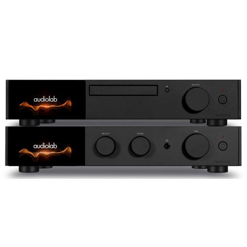 Audiolab 9000A + 9000CDT sztereó szett - fekete