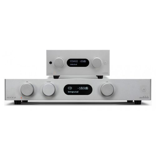 Audiolab 8300A + M-DAC+ sztereó szett - ezüst