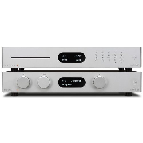 Audiolab 8300A + 8300CDQ sztereó szett - ezüst