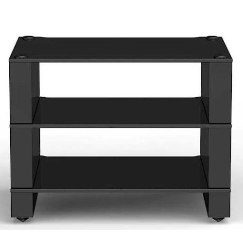Blok Stax 2G 3 polcos hifi állvány - fekete