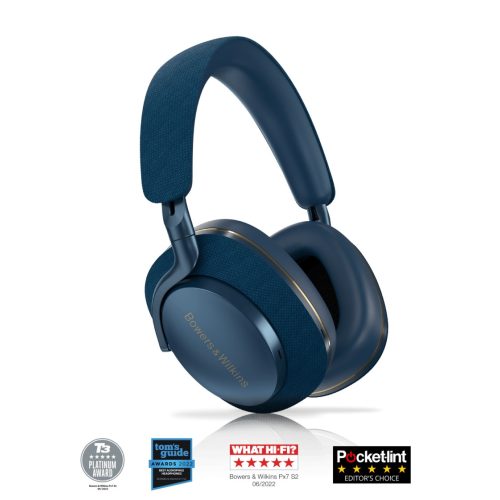 Bowers & Wilkins PX7 S2 zajszűrős bluetooth fejhallgató - kék