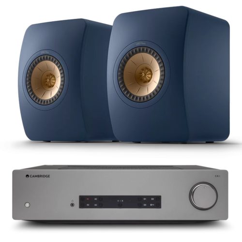 Cambridge Audio CXA81 MKII + Kef LS50 Meta - kék