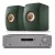 Cambridge Audio CXA81 MKII + Kef LS50 Meta - zöld