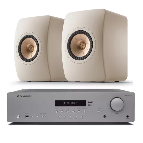 Cambridge Audio CXA81 MKII + Kef LS50 Meta - homok