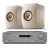 Cambridge Audio CXA81 MKII + Kef LS50 Meta - homok