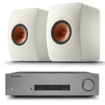 Cambridge Audio CXA81 MKII + Kef LS50 Meta - fehér