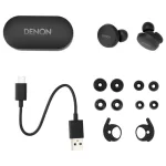 Denon Perl zajszűrős bluetooth fülhallgató - fekete