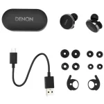 Denon Perl Pro zajszűrős bluetooth fülhallgató - fekete