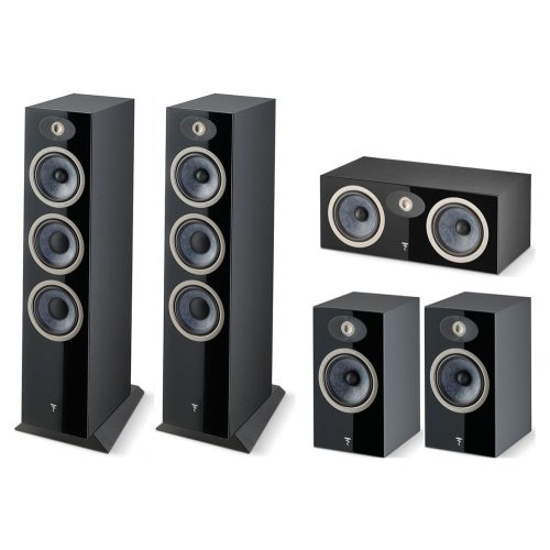 Focal Theva N°3 + N°1 + Center 5.0 hangfalszett - fekete