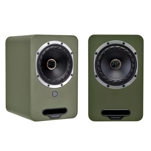 Fyne Audio Cubitt 5 aktív hangfal - olivazöld
