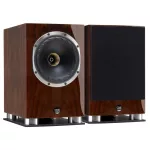 Fyne Audio F500SP polc hangfal - lakk dió