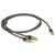 GOLDKABEL Profi Y subwoofer mélysugárzó kábel - 2.5 m