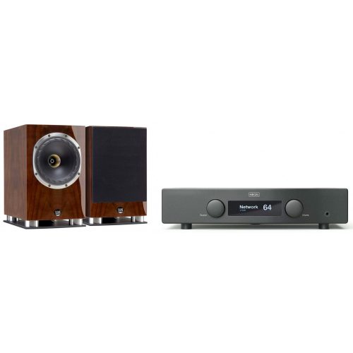 Hegel H95 + Fyne Audio F500SP - lakk dió sztereó szett