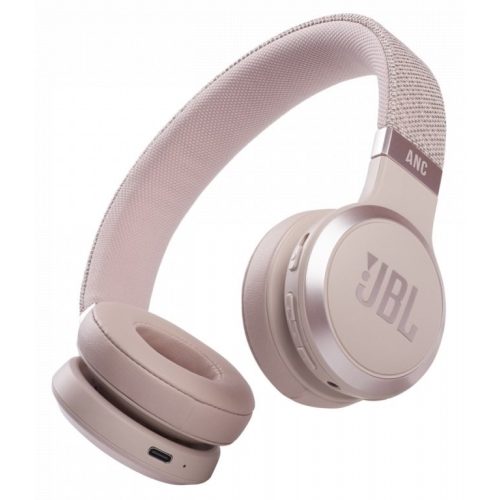 JBL Live 460 BT NC bluetooth fejhallgató - rózsaszín