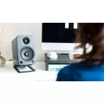 Kanto S4 hangfal állvány - fekete
