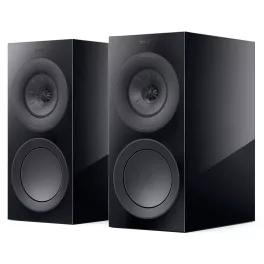 Kef R 3 Meta polc hangfal - lakk fekete