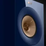 Kef R 3 Meta polc hangfal - lakk kék