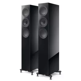 Kef R 5 Meta álló hangfal - lakk fekete