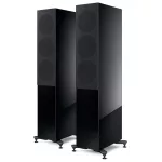 Kef R 7 meta álló hangfal - lakk fekete