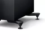 Kef R 7 meta álló hangfal - lakk fekete
