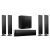 Kef T-301 + T-301 + T-301C + T-2 5.1 hangfalszett - fekete