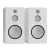 Monitor Audio Silver 100 8G hangfal - szatén fehér
