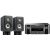 Marantz M-CR612 Melody X + Polk Audio Signature ES20 mini hifi - fekete
