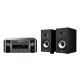 Marantz M-CR612 Melody X + Polk Audio Monitor XT20 mini hifi - fekete