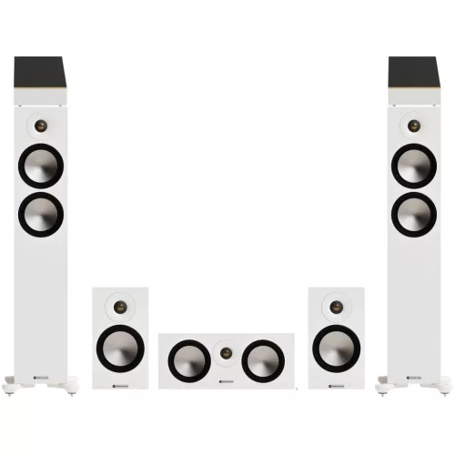 Monitor Audio Bronze 300 + 50 + Centre + AMS (7G) 7.0 hangfalszett - fehér