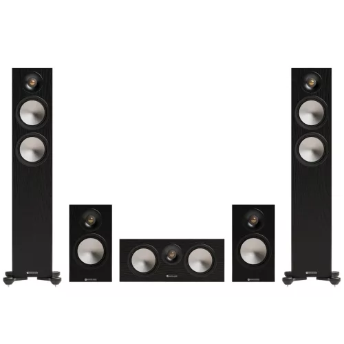 Monitor Audio Bronze 300 + 50 + Centre (7G) 5.0 hangfalszett - fekete