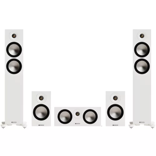 Monitor Audio Bronze 300 + 50 + Centre (7G) 5.0 hangfalszett - fehér