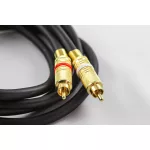 Monitor Stereo RCA összekötő kábel - 1 m