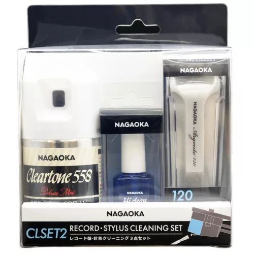 Nagaoka CLSET2 lemeztisztító készlet
