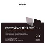 Nagaoka JC20EP külső lemezborító tok - 7 inch