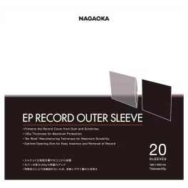 Nagaoka JC20EP külső lemezborító tok - 7 inch