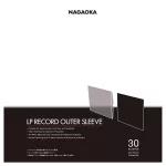 Nagaoka JC30LP külső lemezborító tok - 12 inch