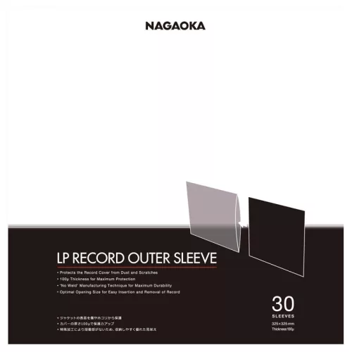 Nagaoka JC30LP külső lemezborító tok - 12 inch