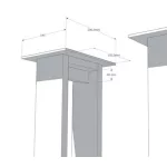 Norstone Alva Stand hangfal állvány