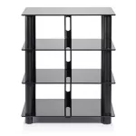 Norstone Epur 4 hifi állvány - fekete