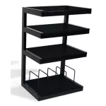 Norstone Esse HiFi Vinyl hifi állvány - fekete
