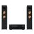 Onkyo TX-8470 hálózatos rádióerősítő + Klipsch R-600F álló hangfalszett