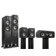 Polk Audio Signature ES55 + ES15 + ES30C 5.0 hangfalszett - fekete