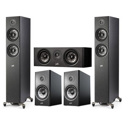 Polk Audio Reserve R600 + R100 + R300C 5.0 hangfalszett - fekete