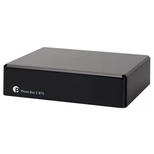 Pro-Ject Phono Box E BT5 phono előerősítő Bluetooth adóval - fekete