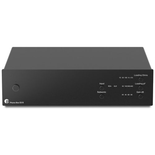 Pro-Ject Phono Box S3 B MM/MC phono előerősítő - fekete