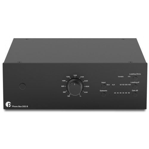 Pro-Ject Phono Box DS3 B MM/MC phono előerősítő - fekete