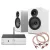Pro-Ject Stereo Box E erősítő + Acoustic Energy AE100 hangfal + Pro-Ject hangfalkábel mini hifi szett - feher