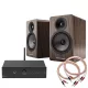 Pro-Ject Stereo Box E erősítő + Acoustic Energy AE100 hangfal + Pro-Ject hangfalkábel mini hifi szett - dió